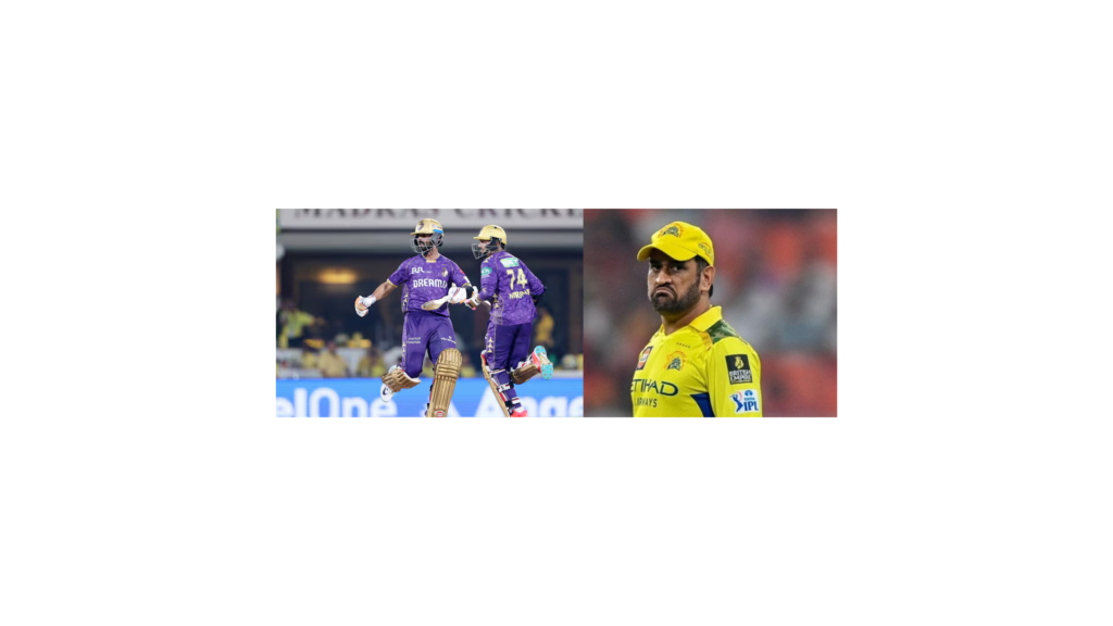 Sunil Narine celebrates after KKR’s dominant win over CSK in IPL 2025 Match 25 at Chepauk