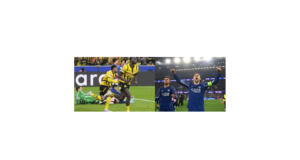 Barcelona Survives Dortmund Storm to Enter UCL 2024–25 Semifinals Despite Guirassy Hat-Trick Lamine Yamal challenged by Ramy Bensebaini during Barcelona vs Dortmund Champions League quarterfinal 2025