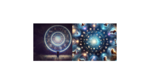 Understanding Zodiac Signs | Astrology Basics राशि चिह्न और ज्योतिष मूल बातें चार्ट जिसमें सभी बारह राशि चिह्नों के प्रतीक दर्शाए गए हैं