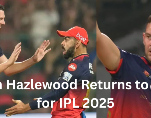 Josh Hazlewood Returns to RCB for IPL 2025: 7 Key Facts Fans Must Know ऑस्ट्रेलिया के तेज गेंदबाज जोश हेजलवुड कंधे की चोट से उबरने के बाद आईपीएल 2025 के बाकी बचे मैचों के लिए रॉयल चैलेंजर्स बेंगलुरु में वापस आ गए हैं।